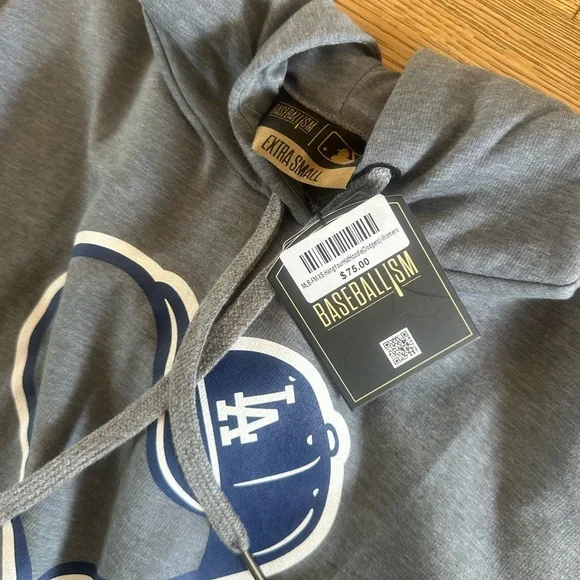 Baseballism LA Dodgers women’s sweatshirt-XS - Picture 2 of 3